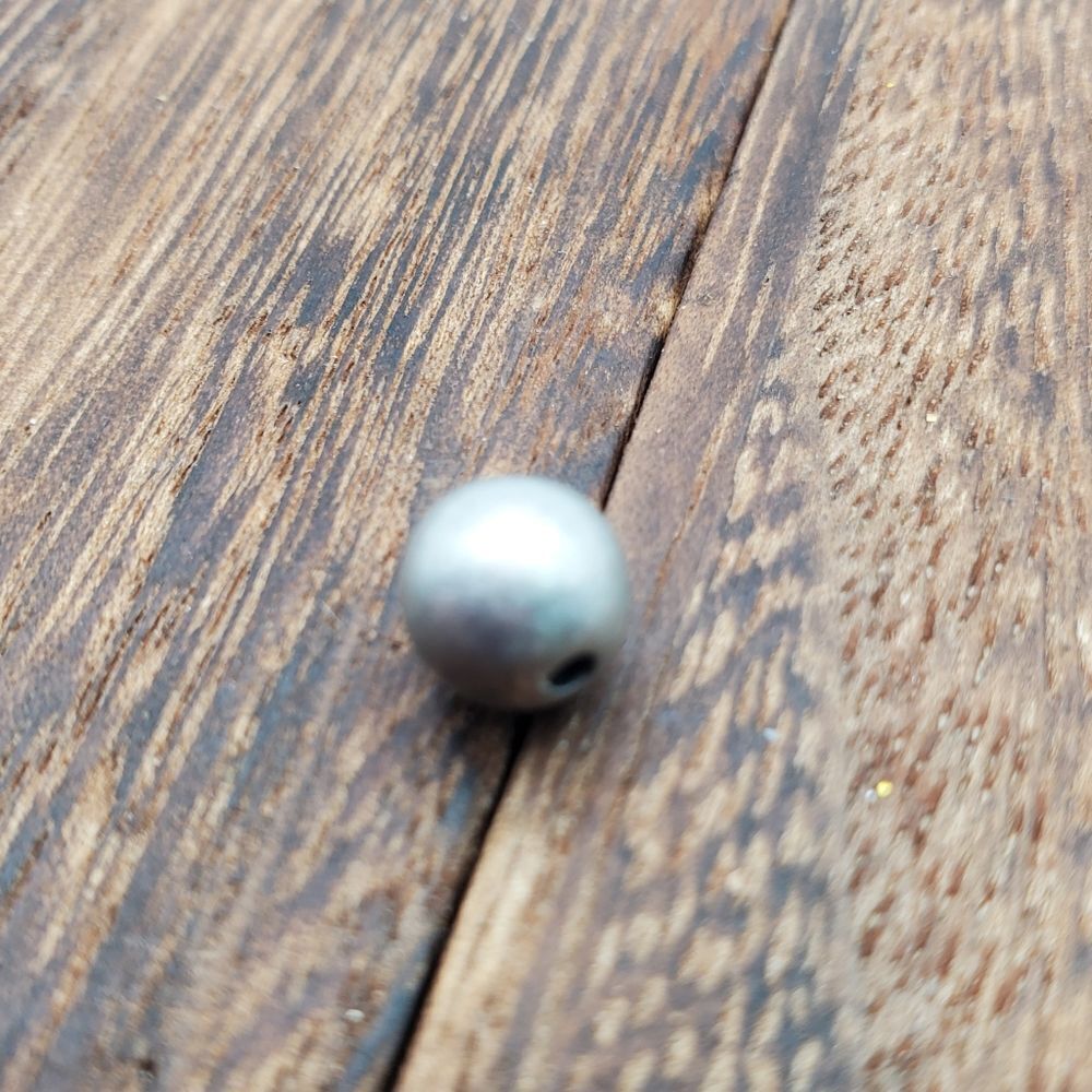 Silver ball charm‎